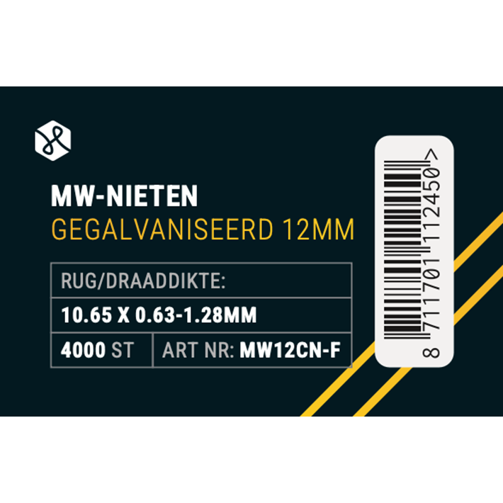 Afbeelding Union niet MW12 Gegalvaniseerd