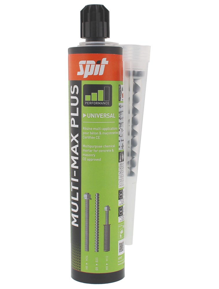 Afbeelding voor Universele styreenvrije methacrylaat injectiemortel voor meerdere toepassingen. MULTI-MAX