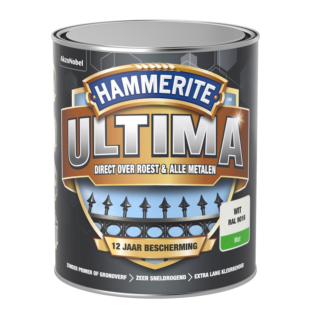 Hammerite Ultima Metaallak Mat (6)