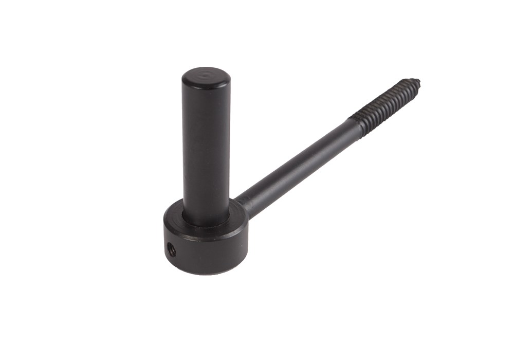 SCHROEFDUIM DE-MONTABEL 16MM ZWART