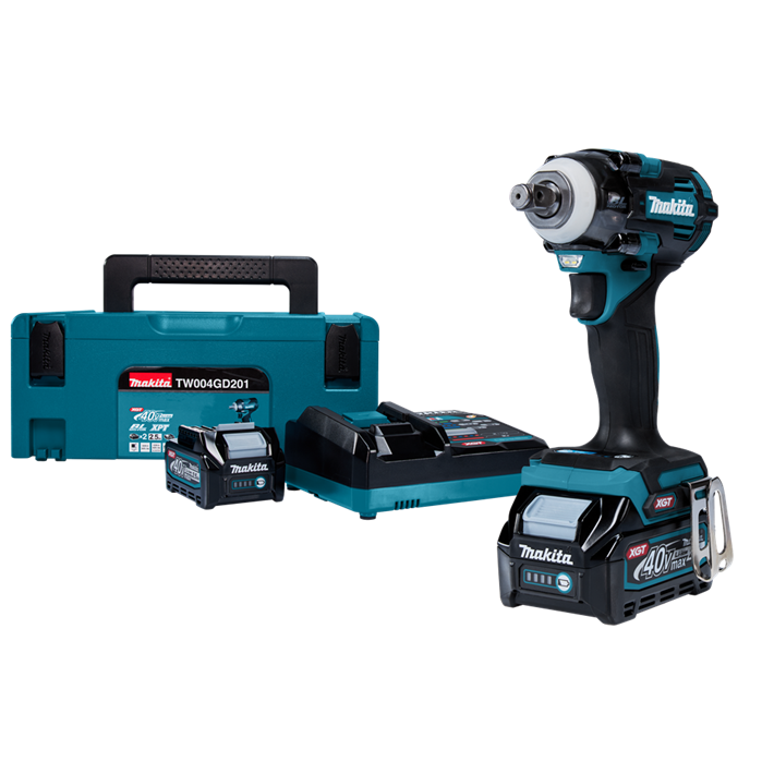 Afbeelding Makita 40 v max slagmoersleutel TW004GD201