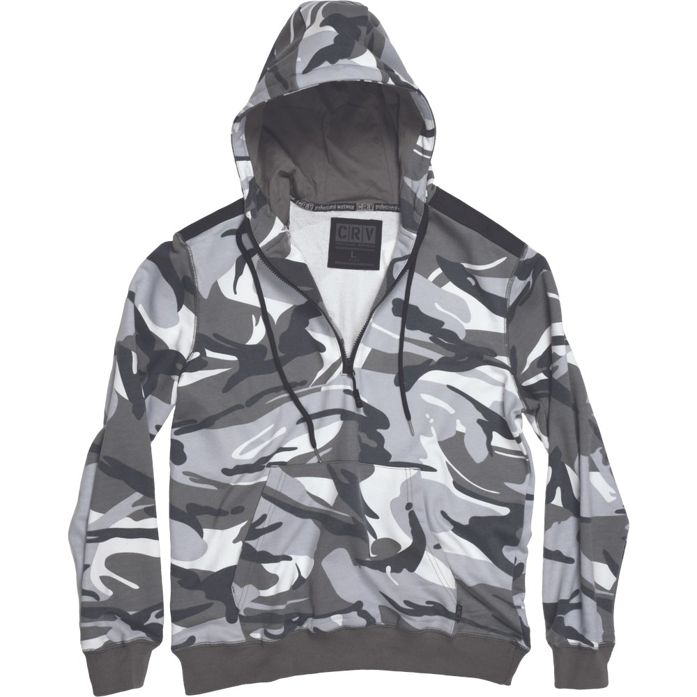 Crambe Sweatshirt Hoodie Camouflage Wit (7)
