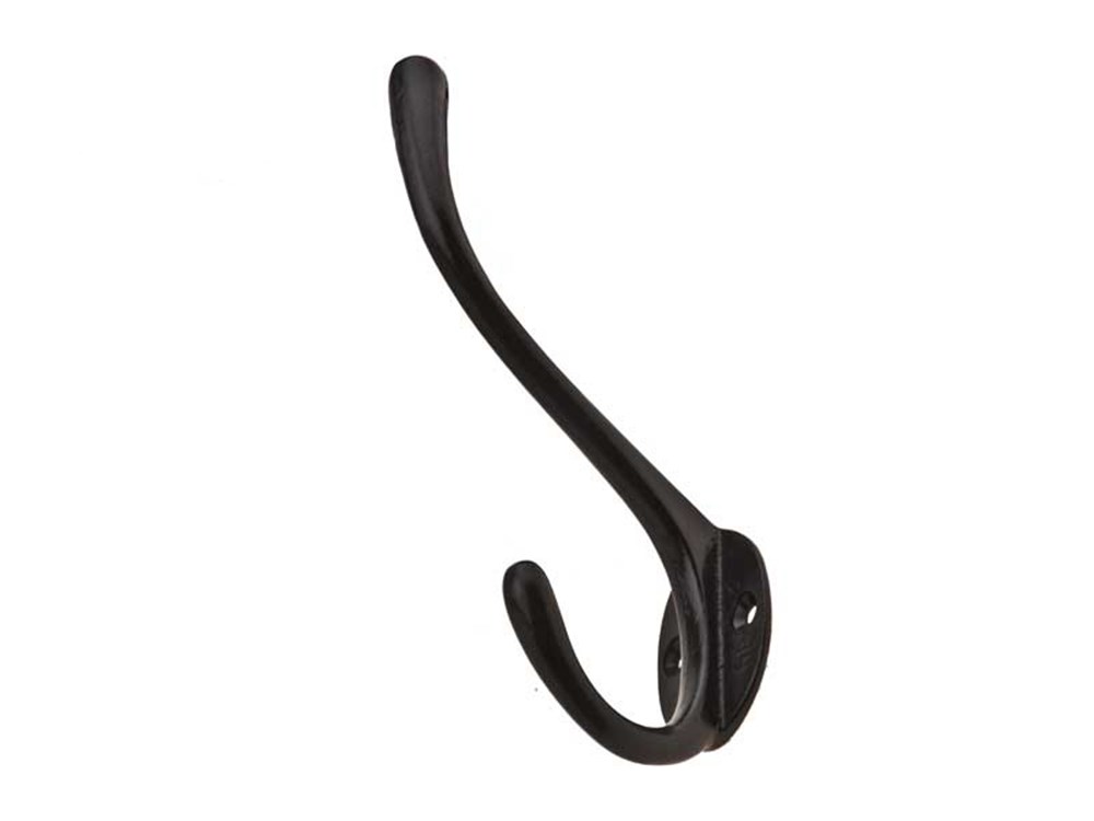 Hoed- en jashaak enkel, gelakt