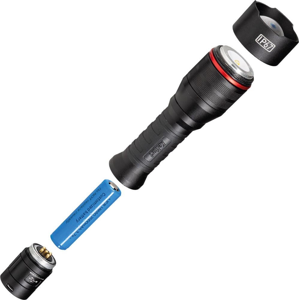 accu zaklamp led kelfort-3 accu zaklamp led kelfort-3