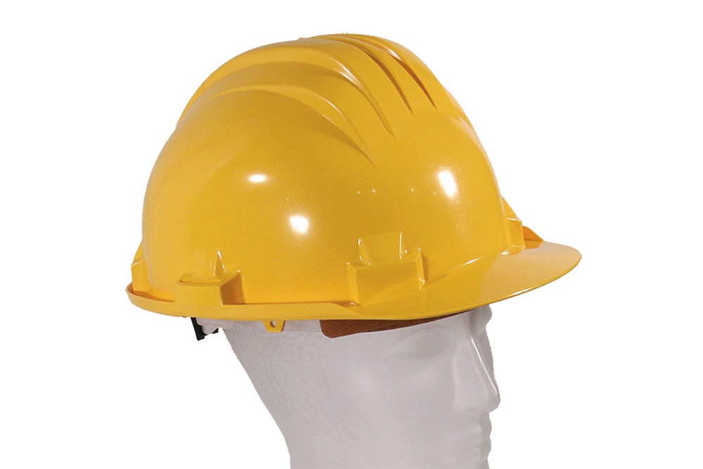 Veiligheidshelm Climax geel 2521180 (1)