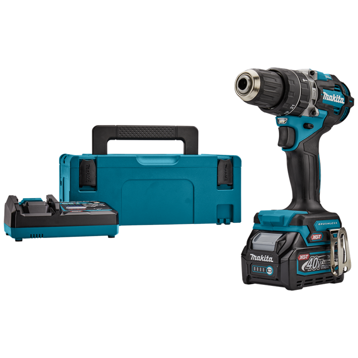 Afbeelding Makita 40 v max klopboor-/schroefmachine HP002GA101