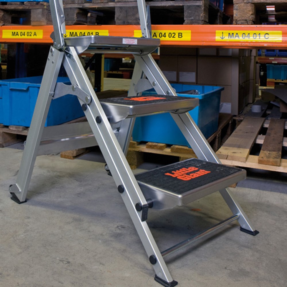 Afbeelding voor Professionele robuuste aluminium trap Safety Step