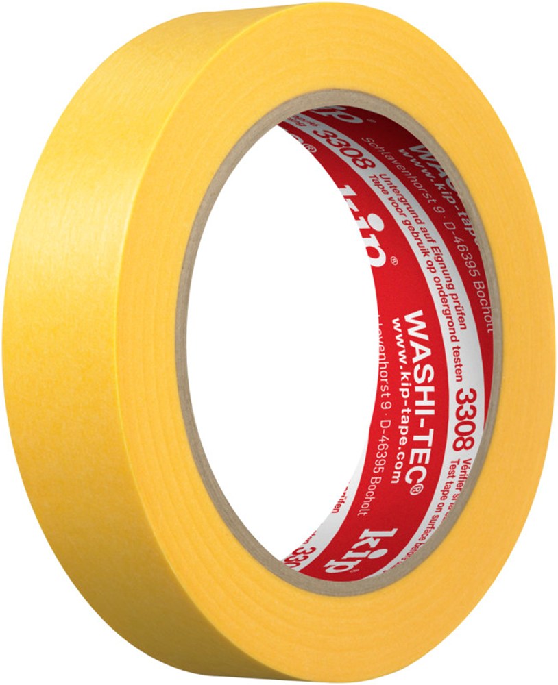 Kip 3308 Fineline Tape Washi Geel (2)