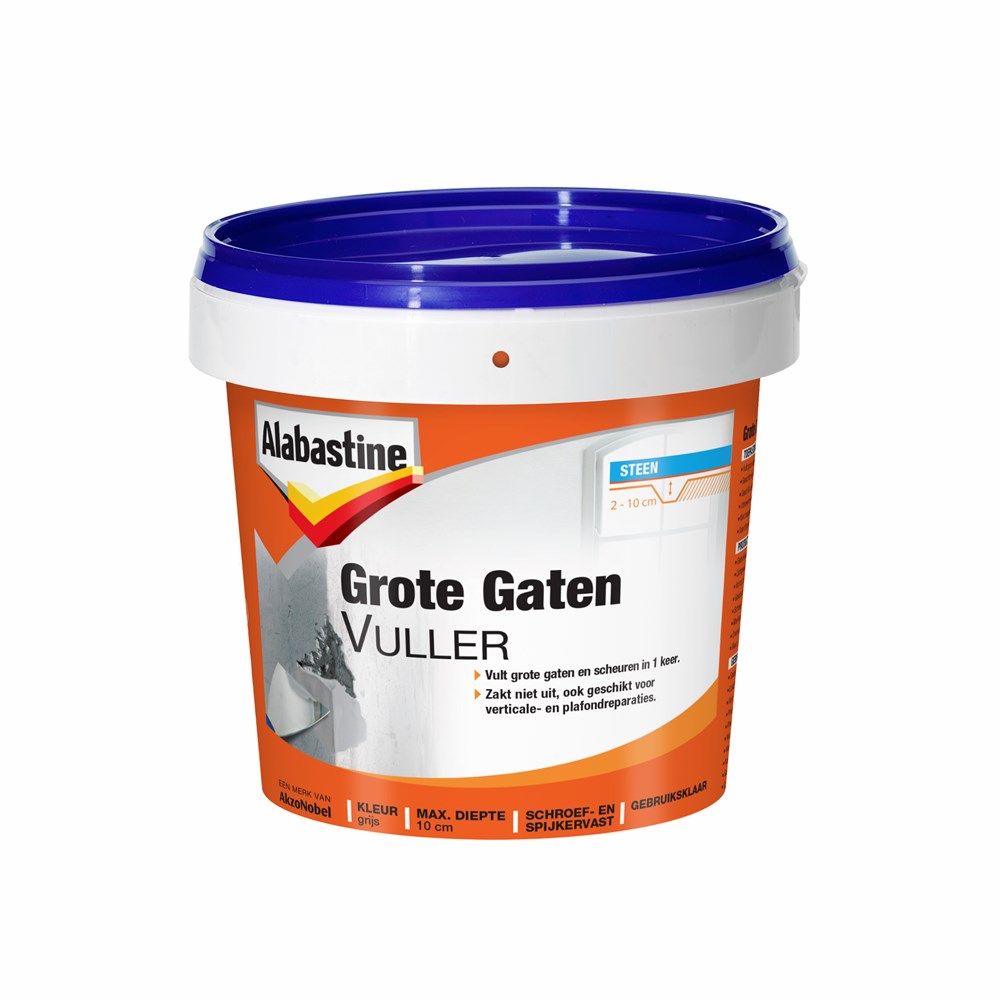 Alabastine grote gatenvuller pasta 1 liter (1)