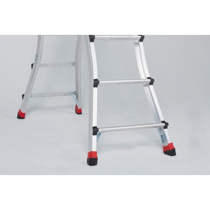Vouwladder Varitrex teleprof USP 3 uitgebogen bomen