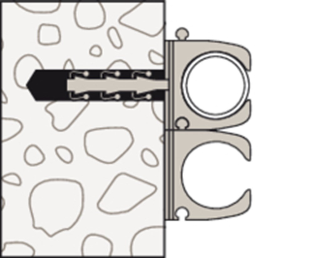 buisclip nylon fischer-7 buisclip nylon fischer-7