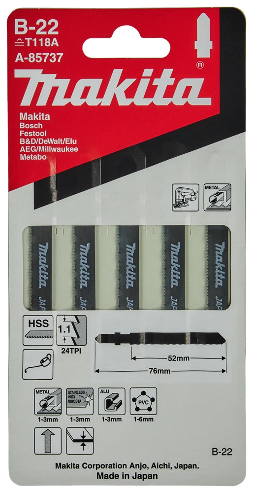 decoupeerzaagblad makita for bi-metal-2 decoupeerzaagblad makita for bi-metal-2