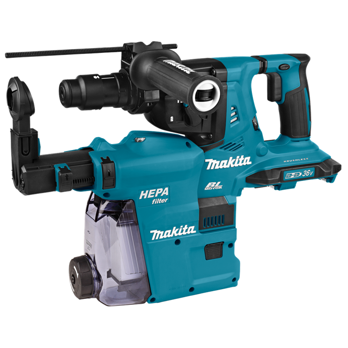 Afbeelding Makita 2x18 v combihamer DHR283ZWJU