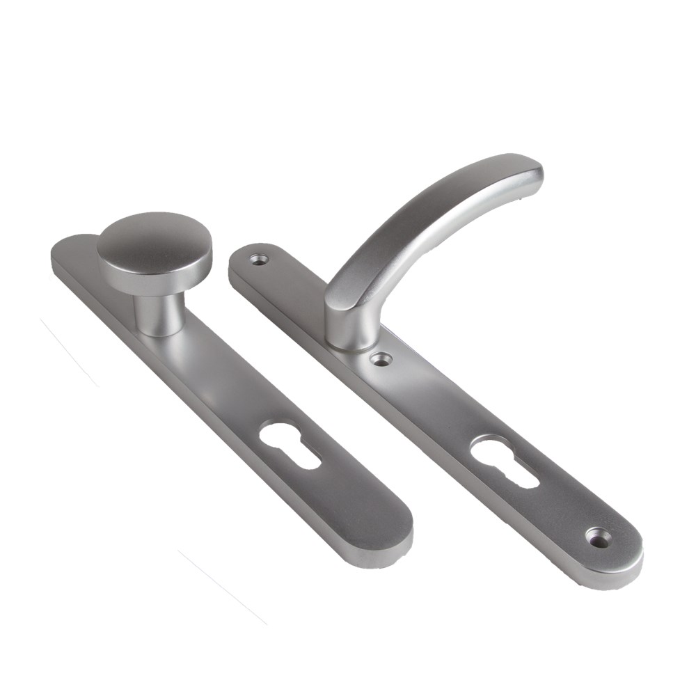 Kruk/knop smalschild, aluminium