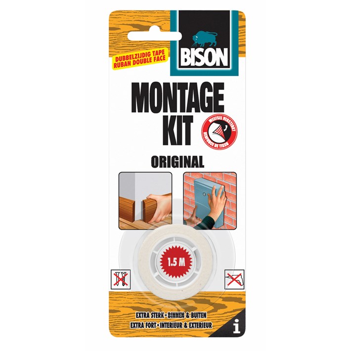 6307738 BS Montagekit Original Tape card 1.5m x 19mm NL/FR