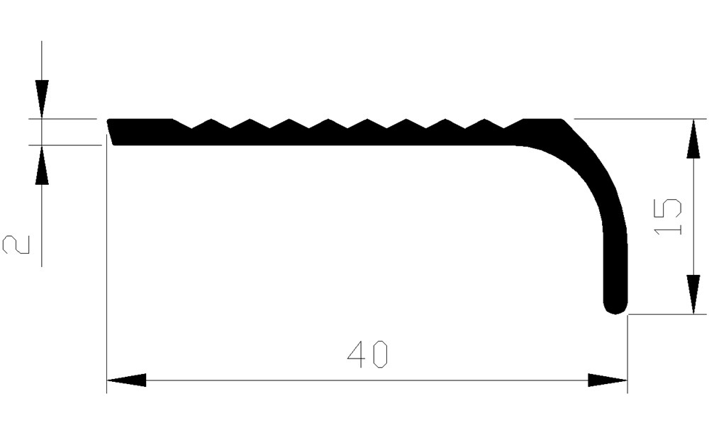 trapkantprofiel aluminium brute-1 trapkantprofiel aluminium brute-1