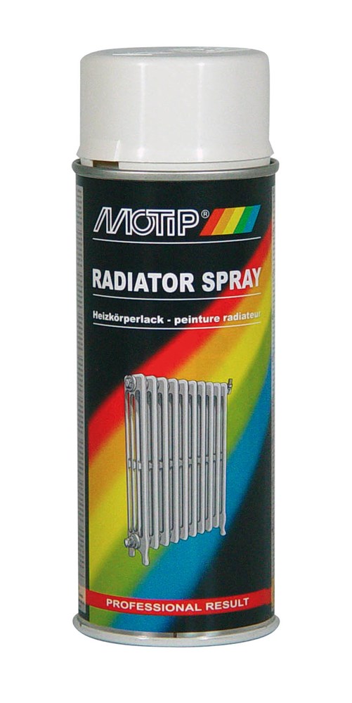 Motip Radiator Lak - Wit - 400 ml