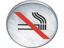 OXLOC Pictogram verboden te roken* 50MM/RVS OP=OP 1217895.tif