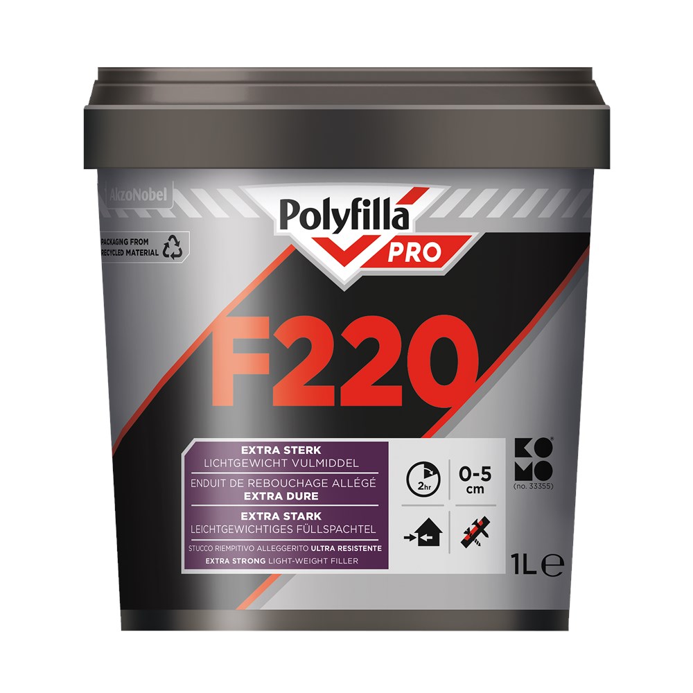 Afbeelding voor F220 - Lichtgewicht Vulmiddel, Extra Sterk