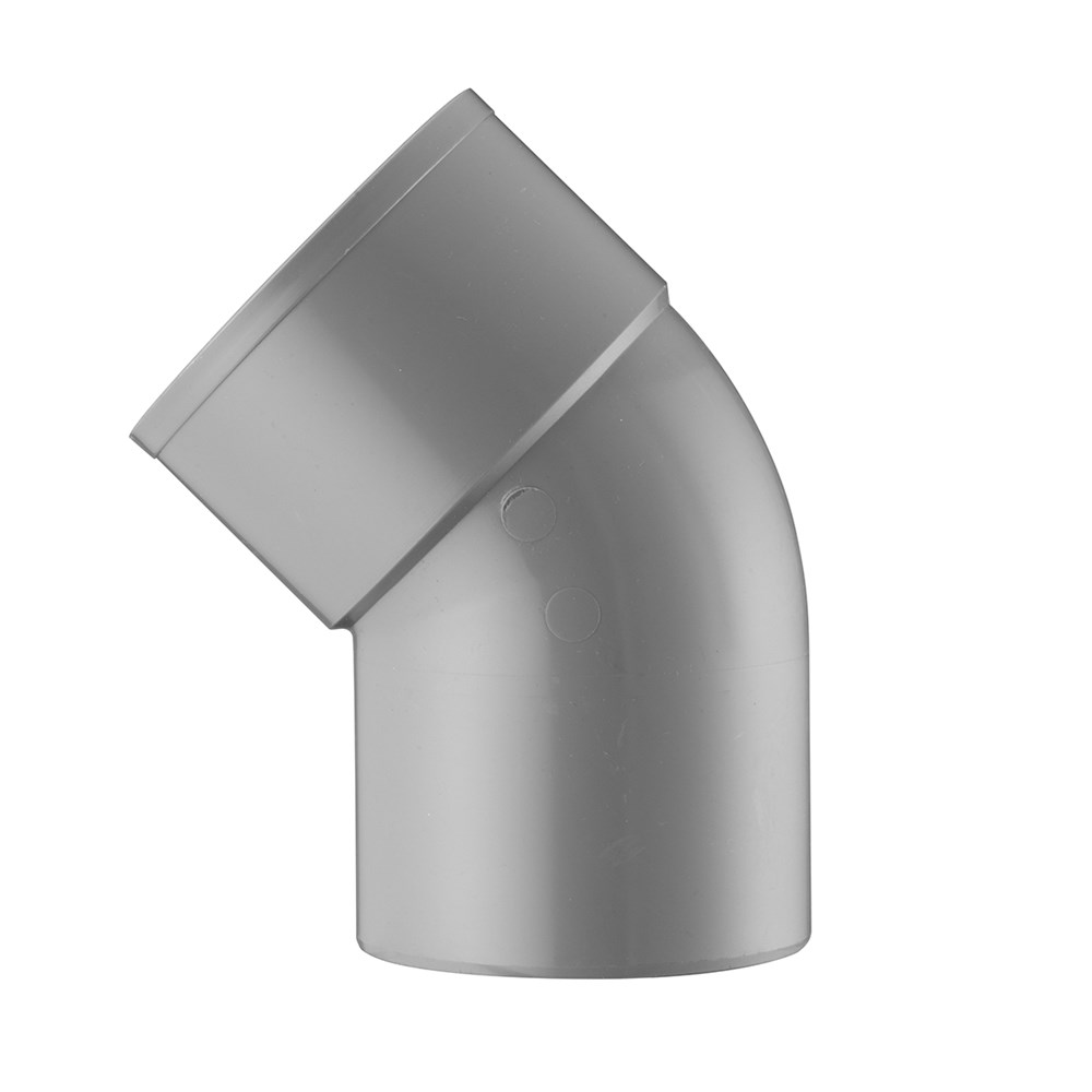 bocht pvc grijs rwa-2 bocht pvc grijs rwa-2