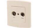 KELFORT Wandcontactdoos COAX RAL9010 1525622_1.png