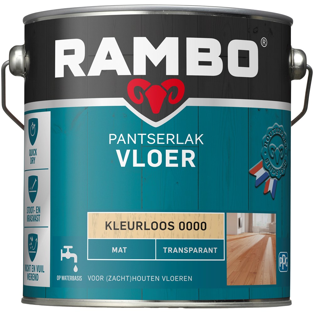 Rambo Pantserlak Vloer Transparant Mat (2)