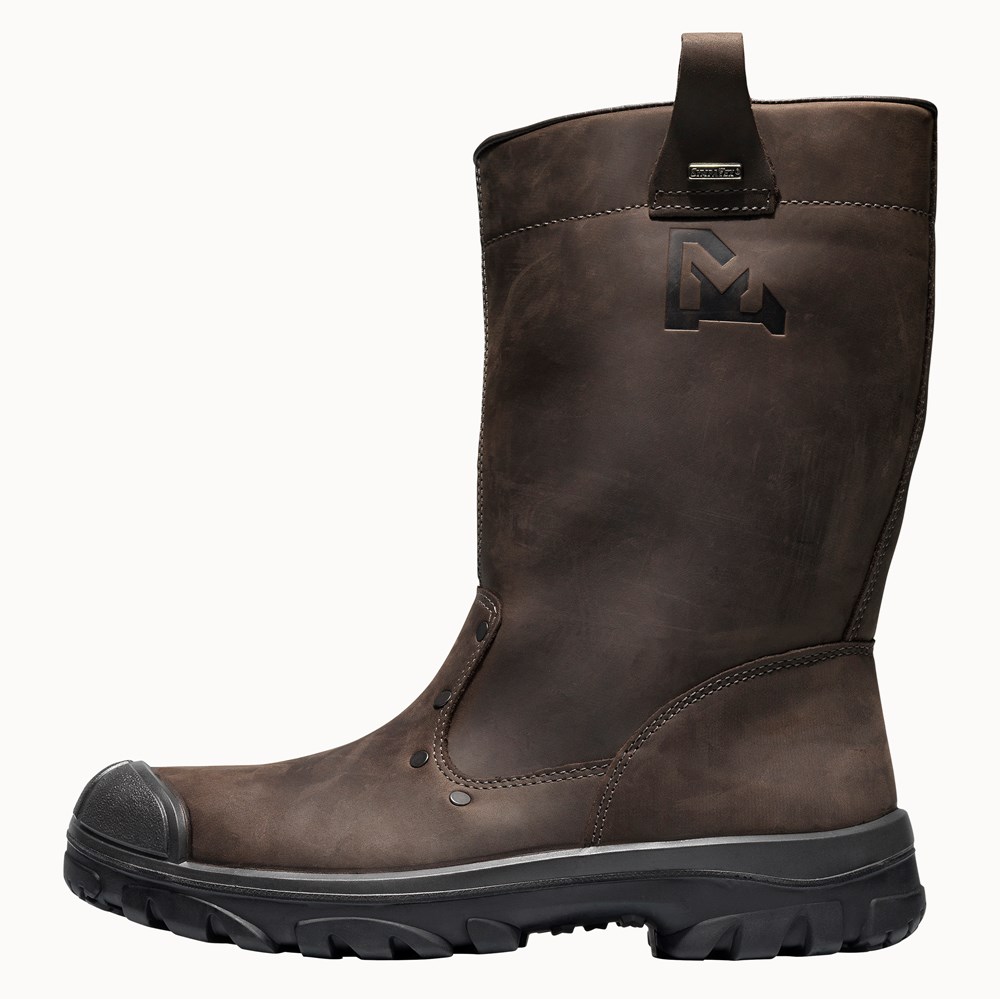Emma werklaars Mendoza D bruin S3 mt 38 hoog model Polvo bv