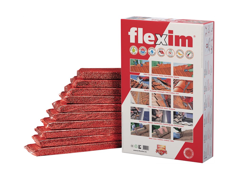 dakmortel flexim rood-1 dakmortel flexim rood-1
