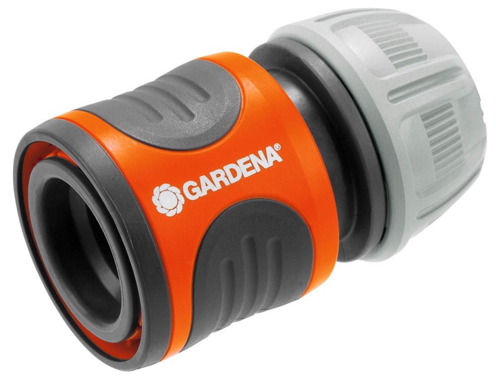 slangstuk oranje/grijs gardena-1 slangstuk oranje/grijs gardena-1
