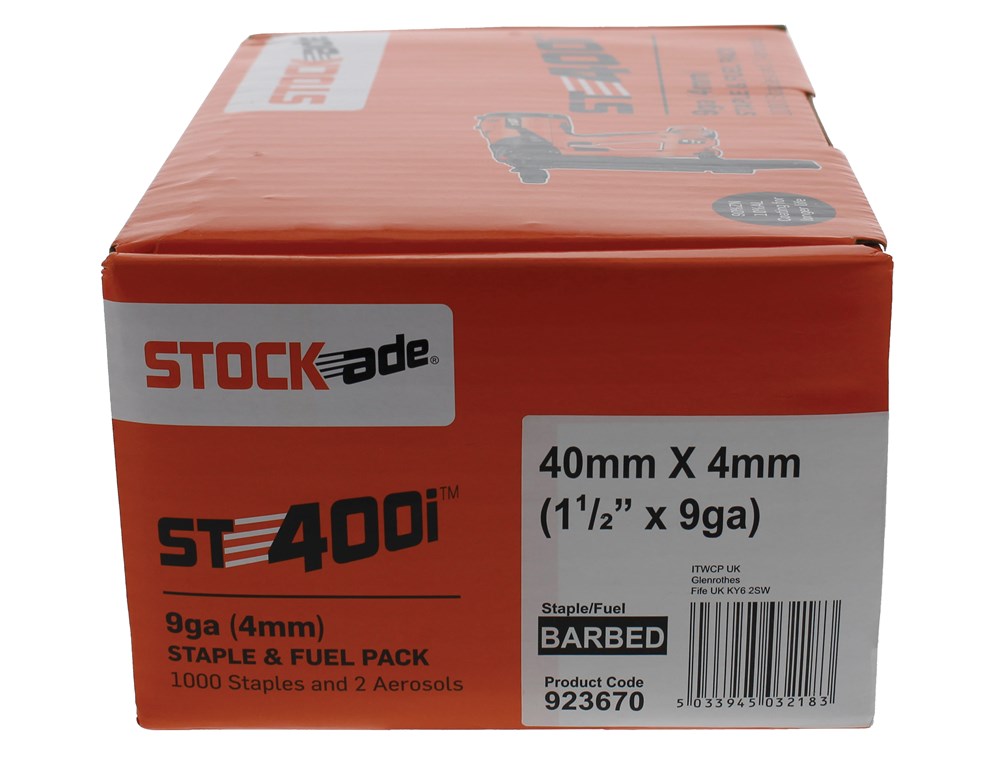 Afbeelding voor STOCKade krammen ST400i thermisch verzinkt, voor buitengebruik (service klasse 3) KRAMMEN HDG ST400i STOCKade