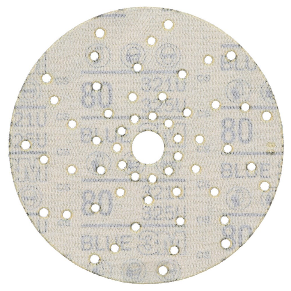 3M Hookit Schuurschijf 325U Blauw 150mm (3)