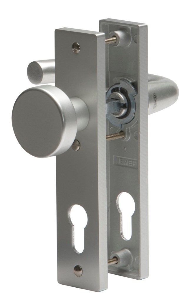 Kruk/knop schild, aluminium