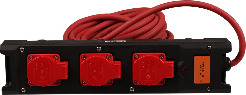 verdeelblok nylon 3-voudig met kabel-2 verdeelblok nylon 3-voudig met kabel-2