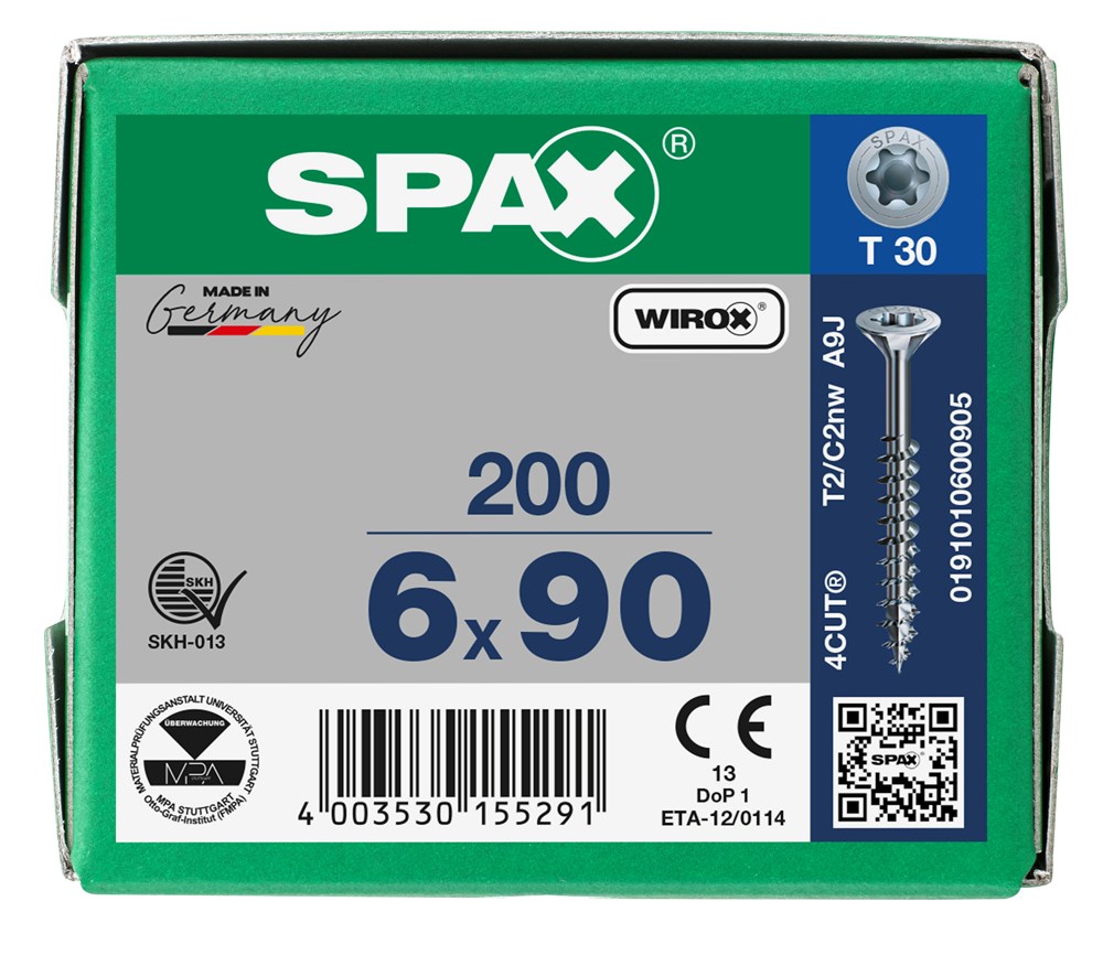 spaanplaatschroef wirox spax-6 spaanplaatschroef wirox spax-6