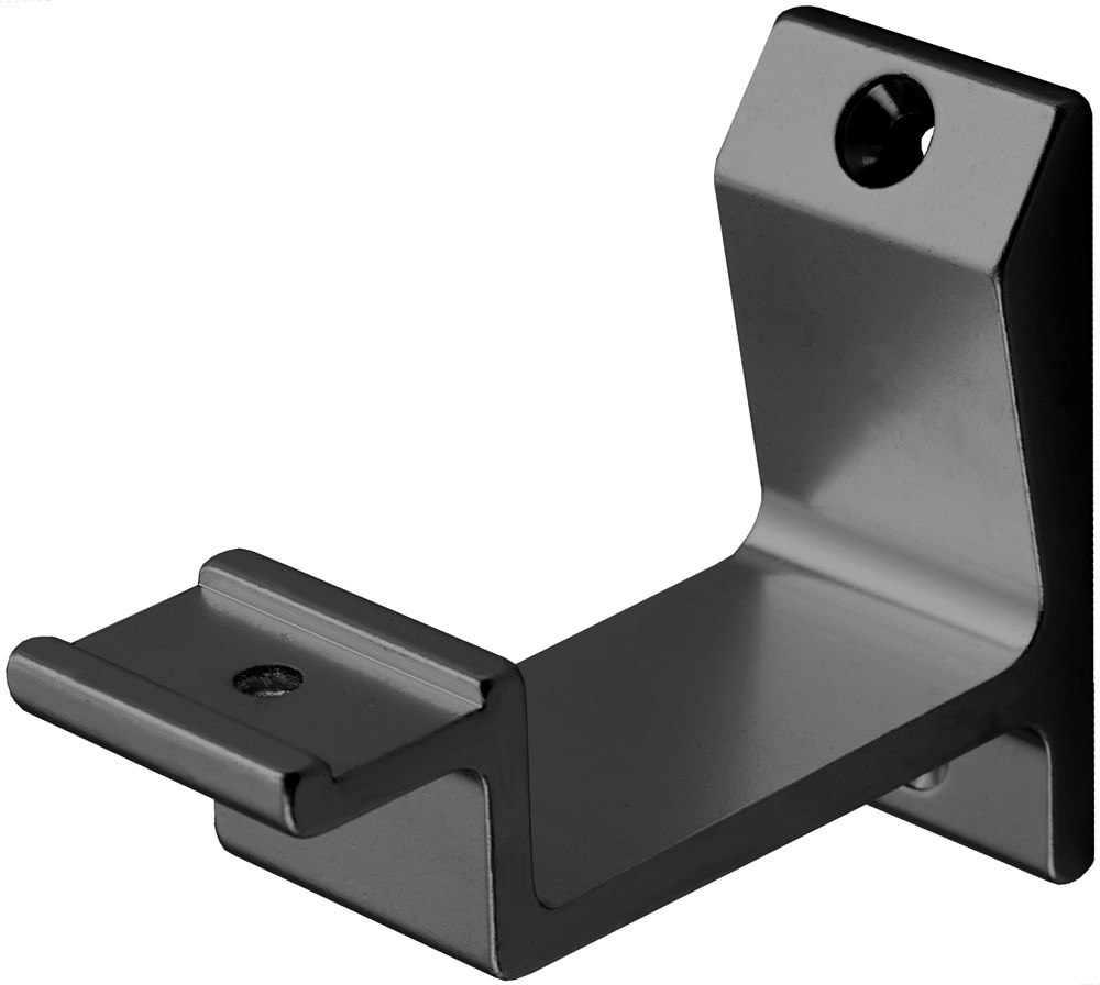 leuninghouder aluminium matzwart hermeta-1 leuninghouder aluminium matzwart hermeta-1