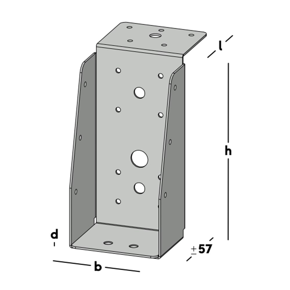 balkdrager gbs lange lip sv-2 balkdrager gbs lange lip sv-2