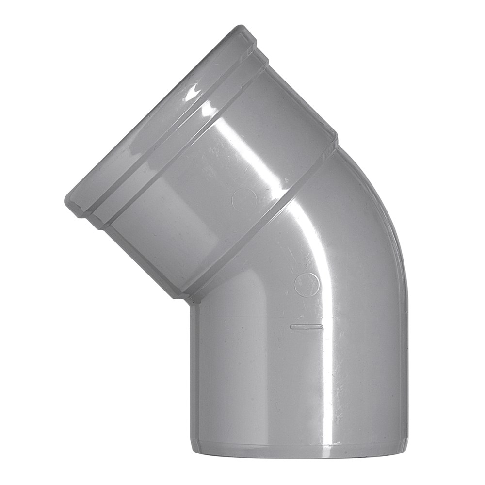 bocht pvc grijs rwa-2 bocht pvc grijs rwa-2