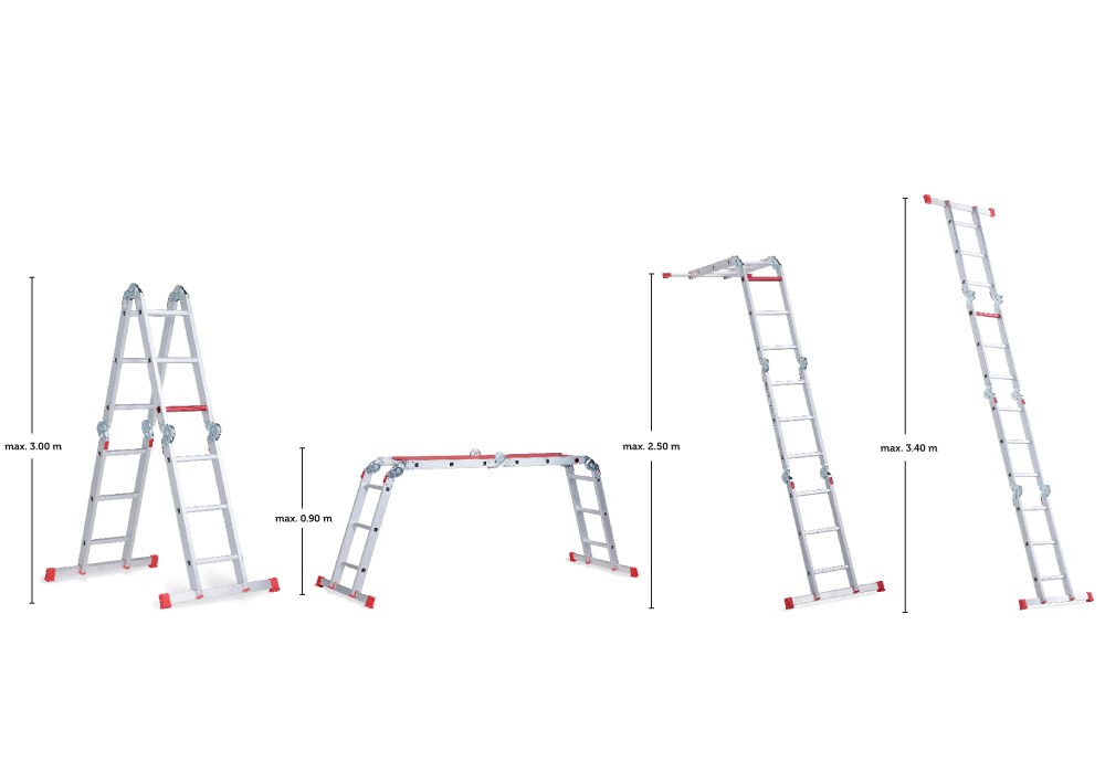 hartstochtelijk verdediging lezer Altrex Varitrex-Plus aluminium vouwladder | Polvo bv