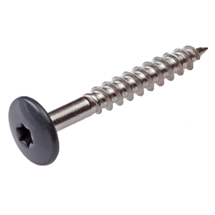 HPL-plaatschroeven RVS A2 | HPL fixing screws AISI 304 | HPL Platten Schrauben Edelstahl A2 | Vis pour panneaux HPL inox A2