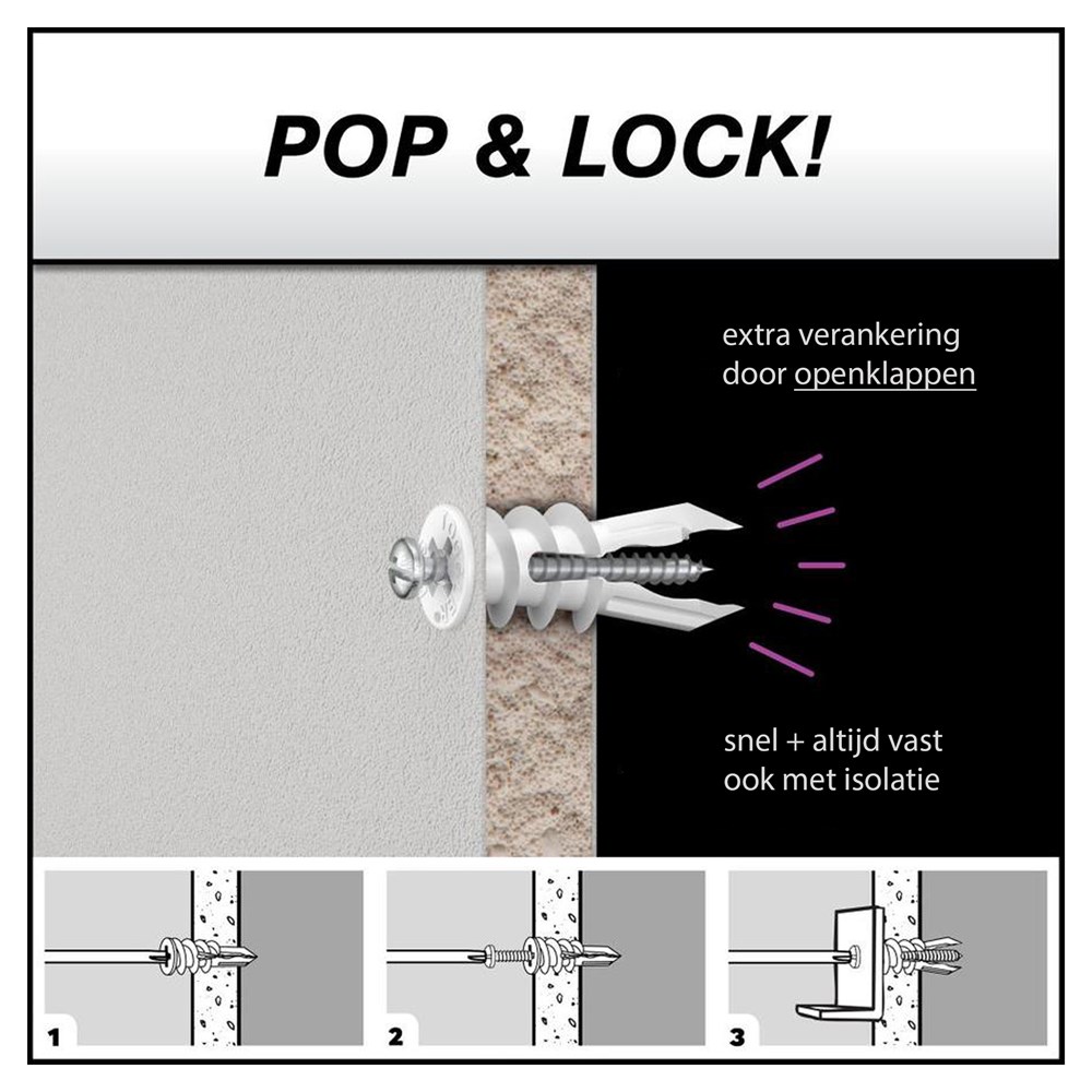 Afbeelding voor Gipsplaat-schroefplug SPM