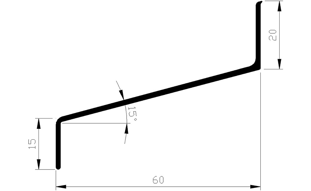 waterslagprofiel aluminium brute-1 waterslagprofiel aluminium brute-1