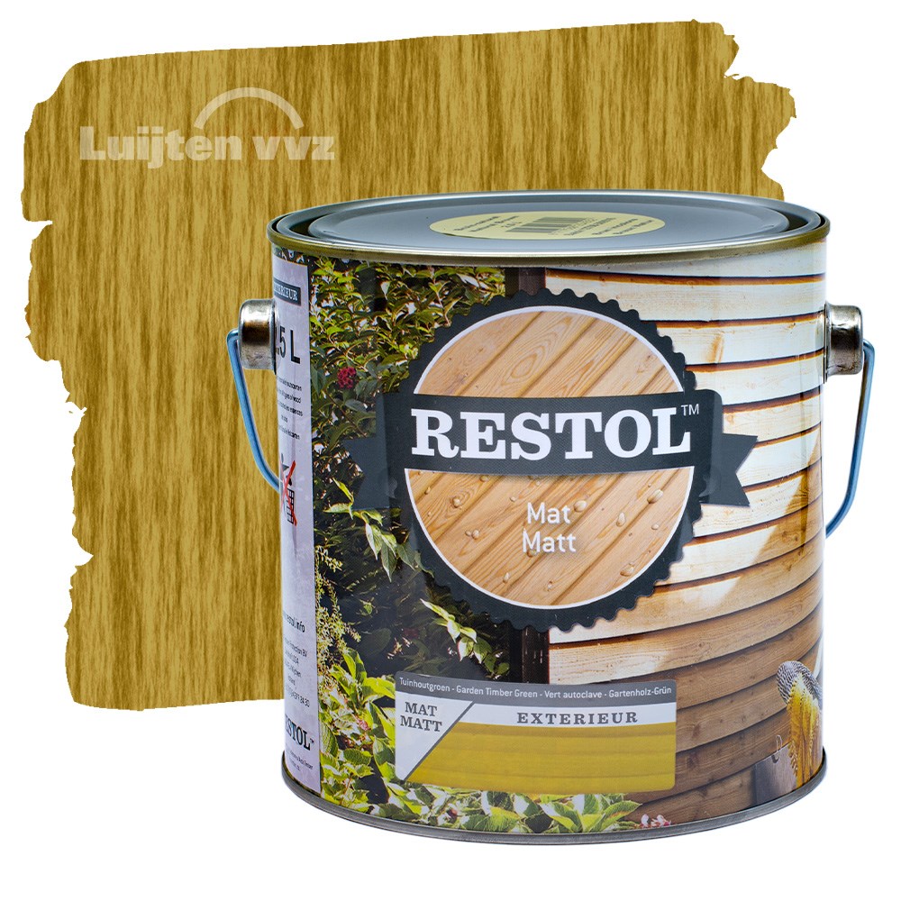 RESTOL MAT TUINHOUTGROEN WATERGEDRAGEN-2,5LTR (1)