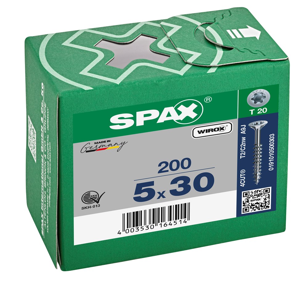 spaanplaatschroef wirox spax-4 spaanplaatschroef wirox spax-4