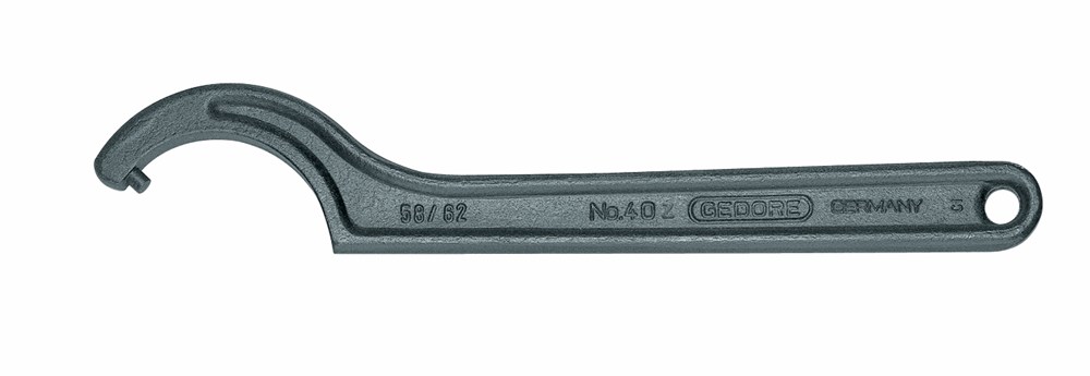 GEDORE Hook Wrench With Pin Type 40 Z