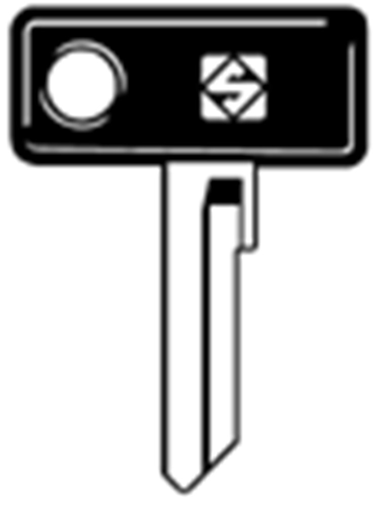 Autosleutel blind