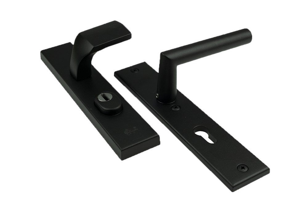 VHB 251/15 KT55 KNOP 144, DEURKRUK 374 PC55 ZWART DD.38/42 R9005STR VHB 251/15 KT55 KNOP 144, DEURKRUK 374 PC55 ZWART DD.38/42 R9005STR