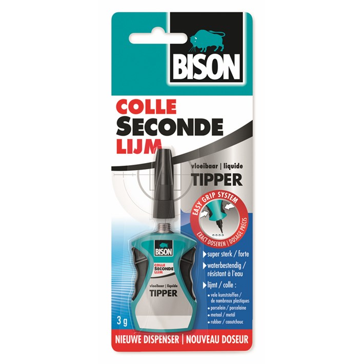 6302066 Bison Secondelijm Tipper 3 g NLFR