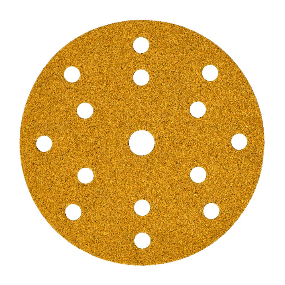 Mirka gold 150mm velcro 15gaten doos 100 vel (1)