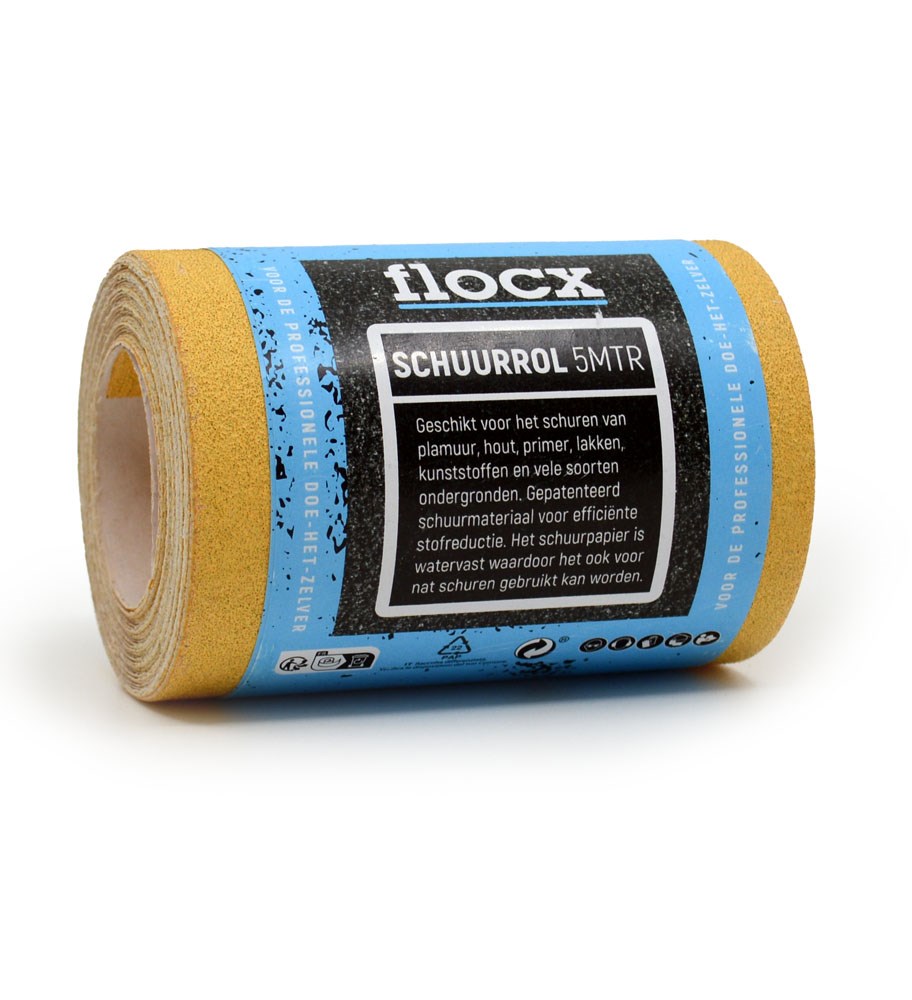 Flocx Schuurpapier Rollen 95Mmx5M (1)