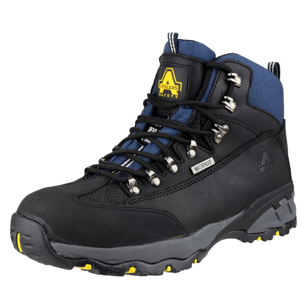 Amblers FS161 Lace up Hiker Safety Boot Black